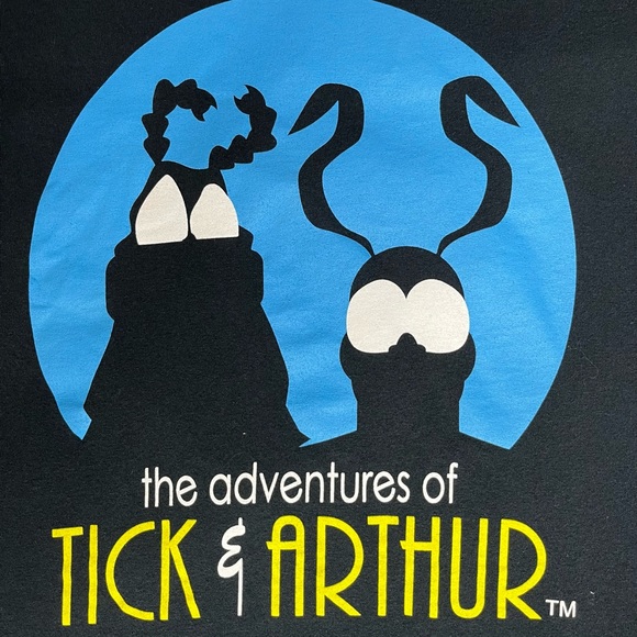 The Adventures of Tick & Arthur Graphic Tee - Picture 1 of 3